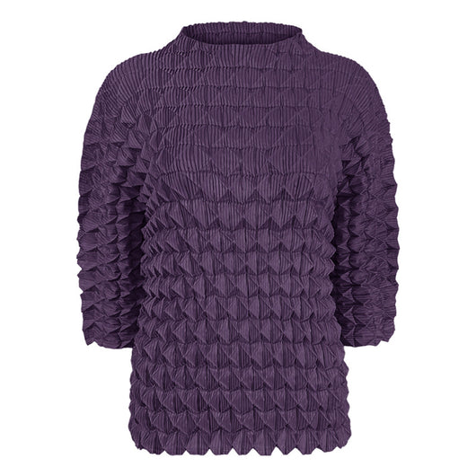 Blusa Plisada Artesanal para Mujer en Colores Sólidos - Image 12