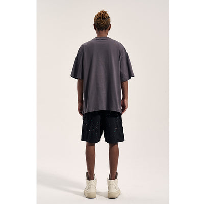 Camiseta Retro Suelta de Manga Ancha para Hombre - Estilo Urbano Casual - Image 8