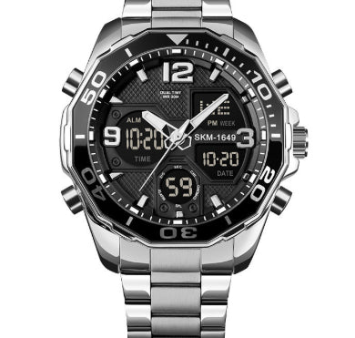 Reloj Espiral Acero Inoxidable para Hombre Estilo Asiático - Image 9