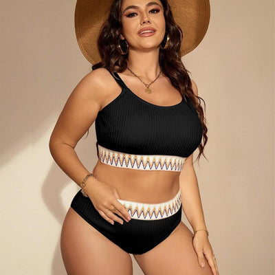 Bikini Talle Alto con Abertura Lateral para Tallas Grandes - Image 6