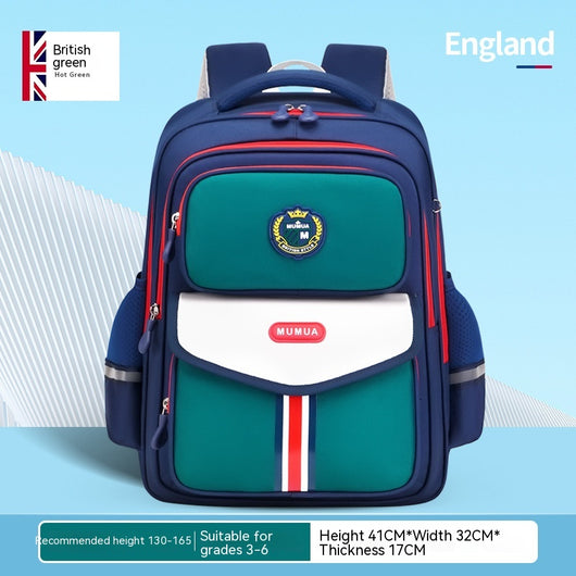 Mochila Escolar Ergonómica con Soporte Lumbar y Protección Impermeable - Image 3