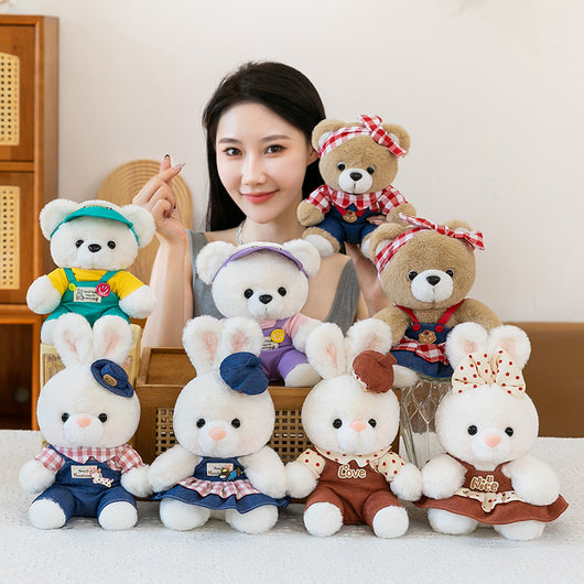 Pareja de Conejitos de Peluche Adorables para Parejas - Image 2