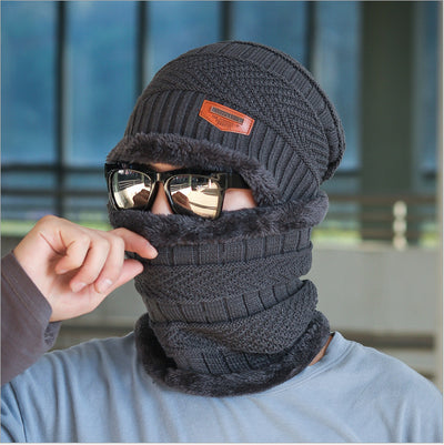 Conjunto Térmico Deportivo: Gorro y Bufanda Abrigo Exterior