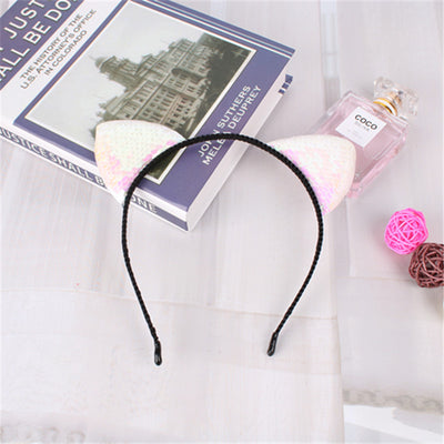 Diadema de Orejas de Gato Lentejuelas - Accesorios para el Cabello Infantiles - Image 20