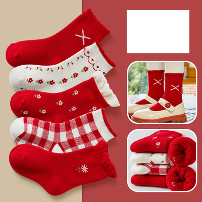 Calcetines Gruesos de Toalla para Bebé con Diseño Infantil - Image 21