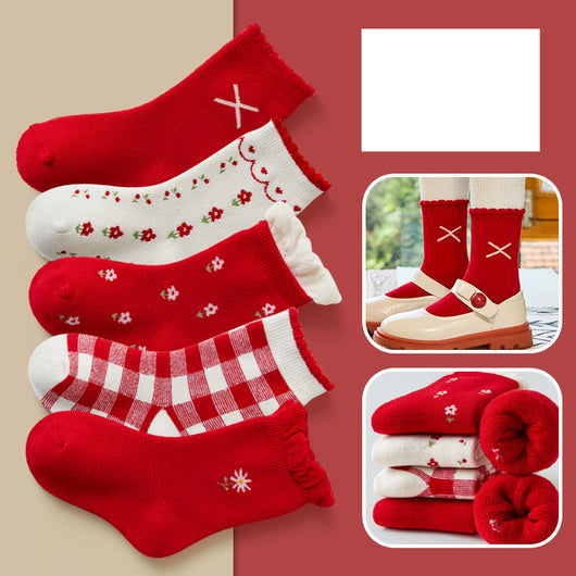 Calcetines Gruesos de Toalla para Bebé con Diseño Infantil - Image 21