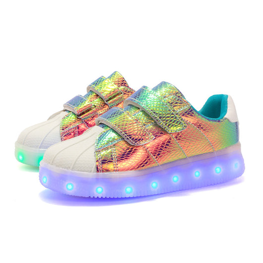 Zapatillas LED Luminosas con Diseño Colorido y Tecnología de Luz - Image 8