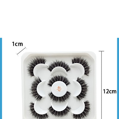 Set de 5 Pares de Pestañas Postizas con Diseño Floral - Image 8