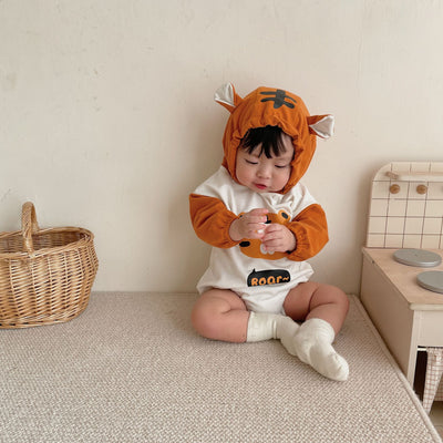 Enterizo con Capucha Estampado Tigre Bebé - Diseño Versátil y Adorable - Image 7