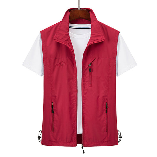 Chaleco de Piel de Conejo para Hombre - Abrigo Casual Outdoor - Image 6