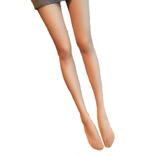 Calcetines de Seda Perlada Transparentes Ultra Finos