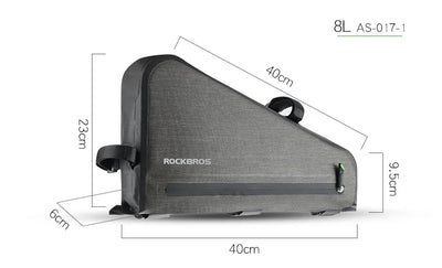 Bolsa Triangular para Bicicleta de Gran Capacidad - Image 7