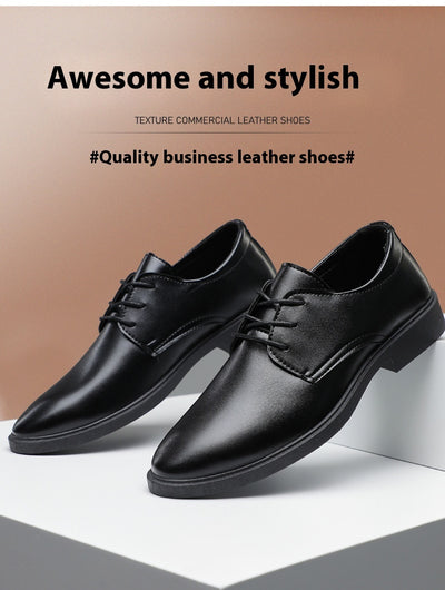 Zapatos Formales de Cuero para Hombre Tallas Grandes - Image 11