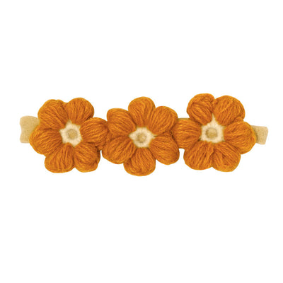 Broche para Cabello Tejido a Mano en Lana Natural para Niñas - Image 14