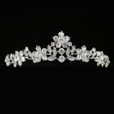 Diadema de Novia con Cristales Ojo de Caballo - Joyería Nupcial Europea y Americana - Image 16
