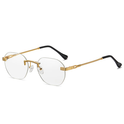 Gafas de Sol Metálicas sin Marco - Diseño Minimalista Unisex - Image 10