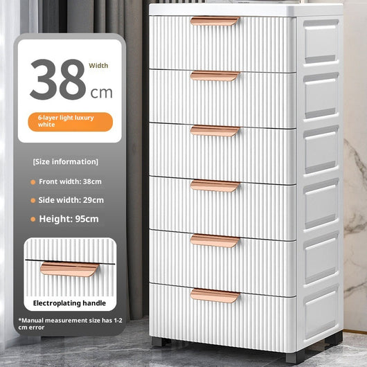Gabinete de Almacenamiento Estilo Lujo con Cajones - Image 2