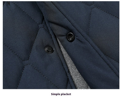 Abrigo Acolchado de Algodón para Hombre - Otoño Invierno - Image 8