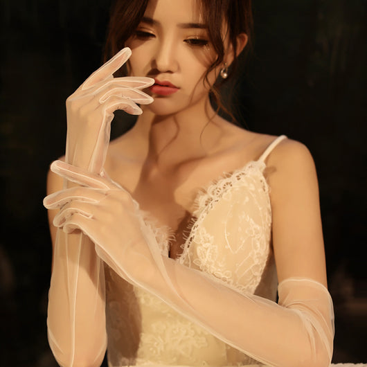 Guantes de Tul para Novia - Elegancia y Delicadeza en tu Boda - Image 13