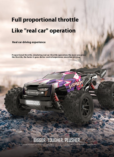 Auto RC Todoterreno 4x4 de Alta Velocidad con Tracción Integral y Control Remoto - Image 17