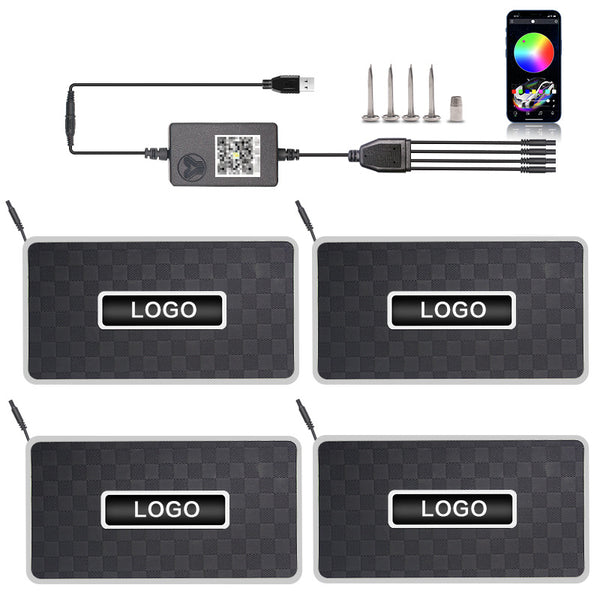 Luz LED Ambiental para Auto con Control por Sonido y Bluetooth RGB - Image 5