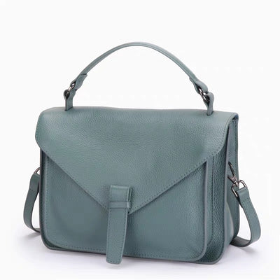 Bolsa Mensajero de Cuero Retro Gran Capacidad - Image 13