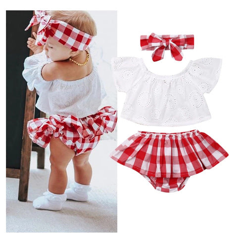 Conjunto Elegante: Blusa Hombro Descubierto con Encaje Bordado y Short Cuadrille + Accesorios - Image 6