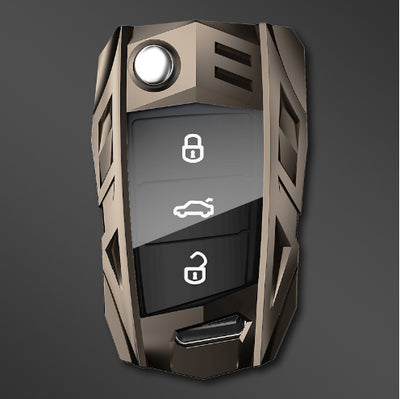 Juego de Fundas Protectoras para Llaves de Auto Estilo Mecha Metal - Image 4