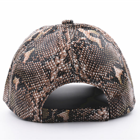 Gorra de Béisbol con Estampado de Serpiente - Image 5