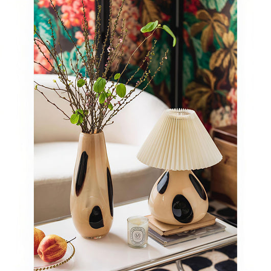 Lámpara de Mesa Nórdica con Atenuador de Luz Cerámica - Image 3