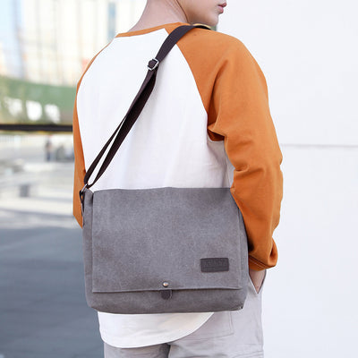 Mochila Maletín Retro Canvas Estilo Casual Urbano - Image 15