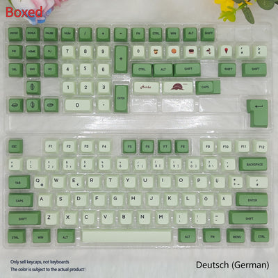 Teclado Mecánico 124 Teclas Matcha - Keycaps PBT Sublimados - Image 20
