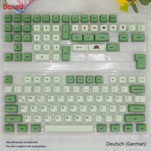 Teclado Mecánico 124 Teclas Matcha - Keycaps PBT Sublimados - Image 20