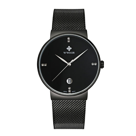 Reloj de Hombre WWOOR Grip Love - Cuarzo con Calendario y Resistencia al Agua - Image 5