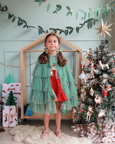 Capa Disfraz Árbol de Navidad para Niños - Traje de Presentación Festivo - Image 17