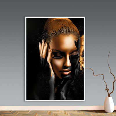 Cuadro Moderno Mujer Africana HD - Lienzo sin Marco para Decoración de Pared - Image 2