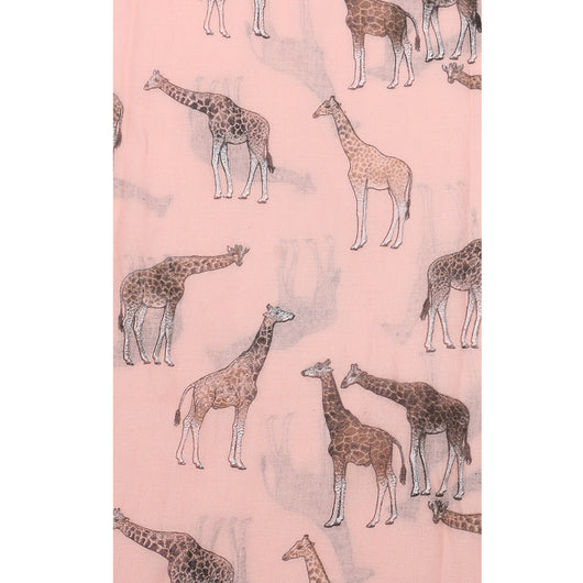 Pashmina Ligera Estampado Jirafa para Mujer - Diseño Adorable de Moda Veraniega - Image 6