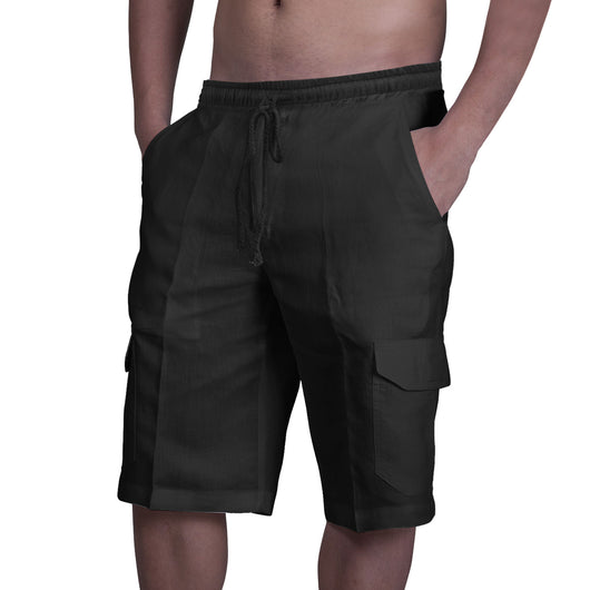 Pantalones Cargo de Playa para Hombre con Múltiples Bolsillos - Image 5