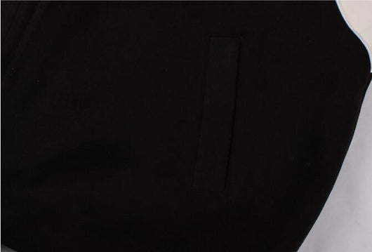 Chaqueta Polo Suelta Negra para Mujer - Diseño Elegante y Cómodo - Image 10