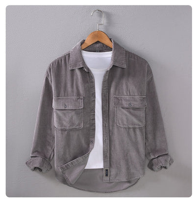 Camisa Suelta Oversize para Hombre - Estilo Casual y Cómodo - Image 16