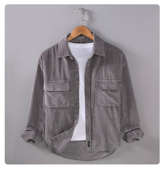 Camisa Suelta Oversize para Hombre - Estilo Casual y Cómodo - Image 16
