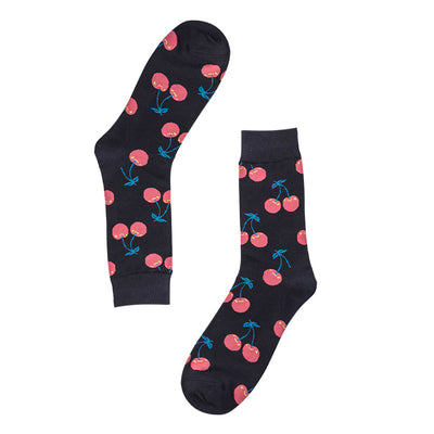 Calcetines de Algodón Estampado Frutas para Hombre y Mujer - Image 10