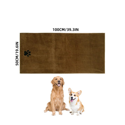 Toalla de Baño para Mascotas Secado Rápido Microfibra Extra Absorbente - Image 5