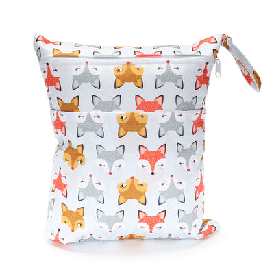 Bolsa de Pañales con Estampado Digital y Doble Bolsillo - Image 5