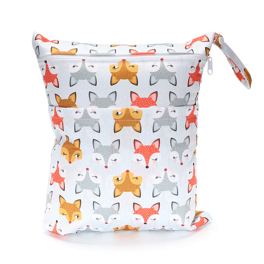 Bolsa de Pañales con Estampado Digital y Doble Bolsillo - Image 5