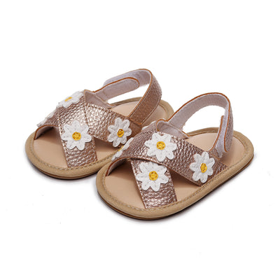 Sandalias Niña con Tira Cruzada y Estampado Floral - Image 13