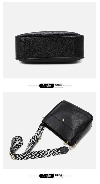 Bolso Bandolera de Cuero Genuino - Estilo Casual Premium - Image 6
