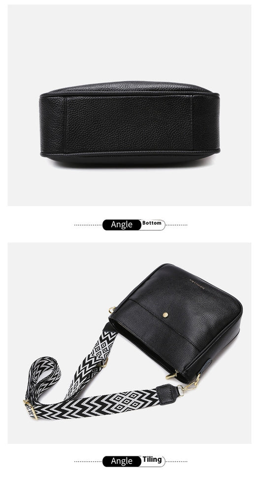 Bolso Bandolera de Cuero Genuino - Estilo Casual Premium - Image 6