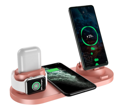 Estación de Carga Inalámbrica 6 en 1 para iPhone, Apple Watch y Dispositivos - Image 10