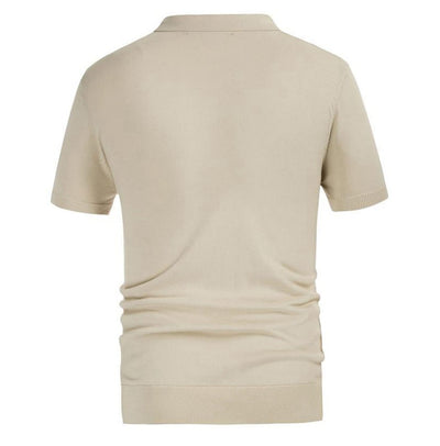 Polo Casual Manga Corta a Rayas para Hombre - Image 17
